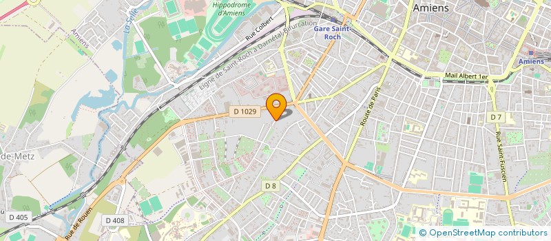 localisation de l'entreprise SAINT GEOFFROY à AMIENS