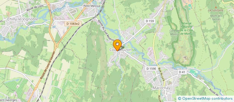 localisation de l'entreprise SAINT GEORGES  COURBOUZON