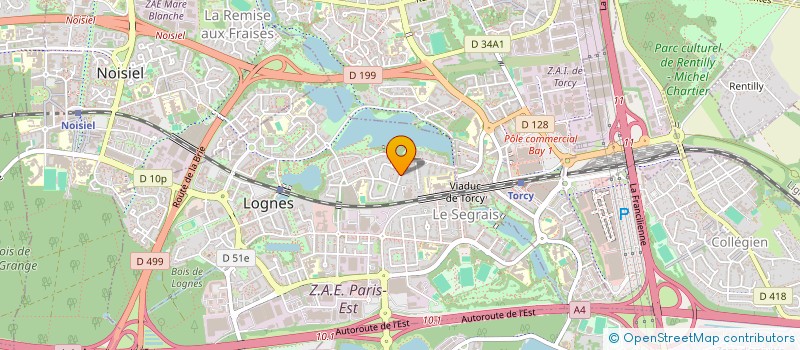 localisation de l'entreprise SAINT GEORGES  LOGNES