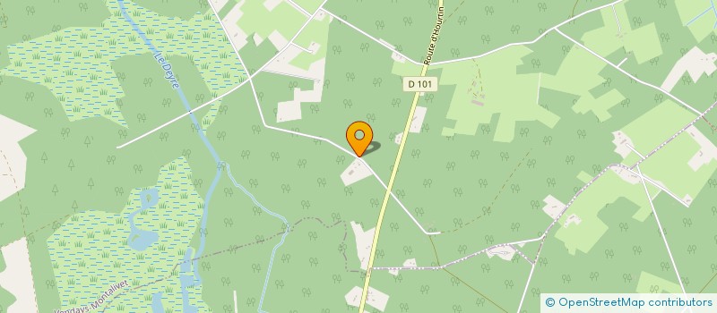 localisation de l'entreprise SAINT GEORGES  VENDAYS-MONTALIVET