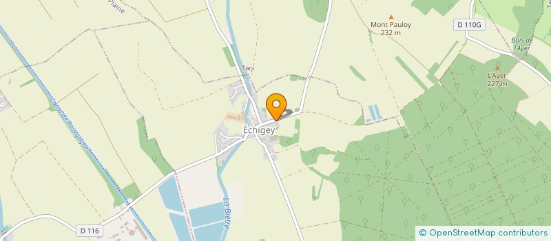 localisation de l'entreprise SAINT GEORGES  ECHIGEY