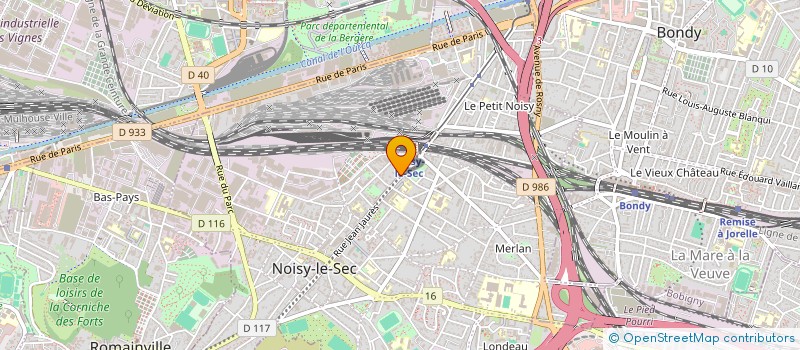 localisation de l'entreprise SAINT GEORGES  NOISY-LE-SEC