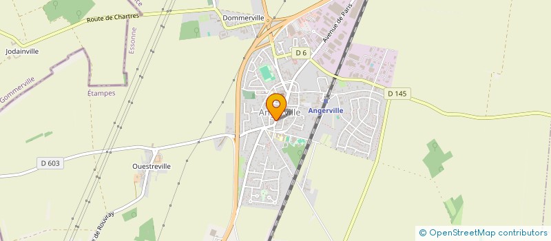 localisation de l'entreprise SAINT GEORGES  ANGERVILLE