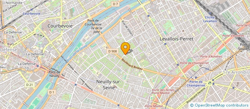 localisation de l'entreprise SAINT GEORGES à NEUILLY-SUR-SEINE