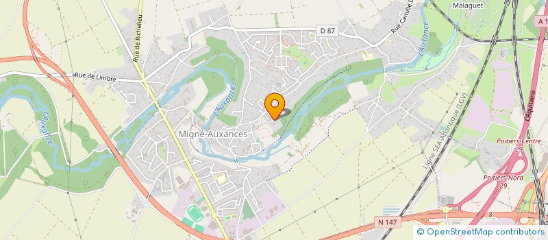 localisation de l'entreprise SAINT GEORGES  LE VESINET