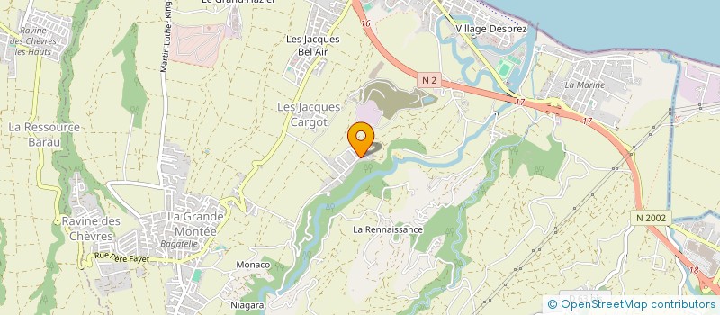 localisation de l'entreprise SAINT GEORGES  SAINTE-SUZANNE