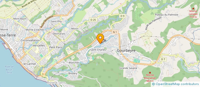 localisation de l'entreprise SAINT GEORGES  GOURBEYRE