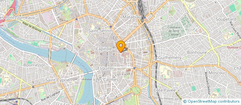 localisation de l'entreprise SAINT GEORGES CONTACT à TOULOUSE