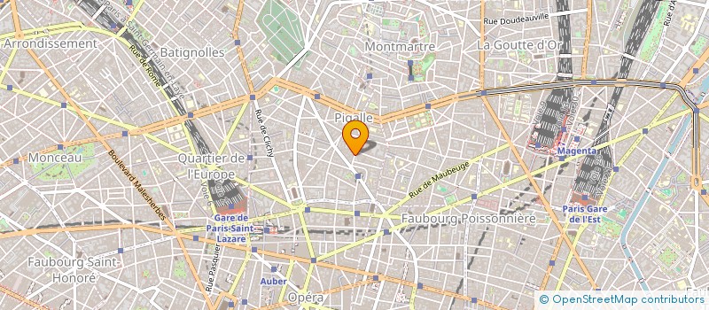 localisation de l'entreprise SAINT GEORGES CUCINE  PARIS