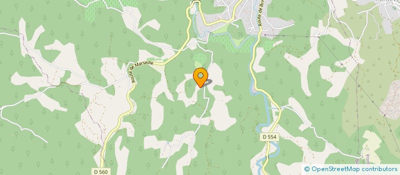 localisation de l'entreprise SAINT GEORGES DES CABASSONS  BARJOLS