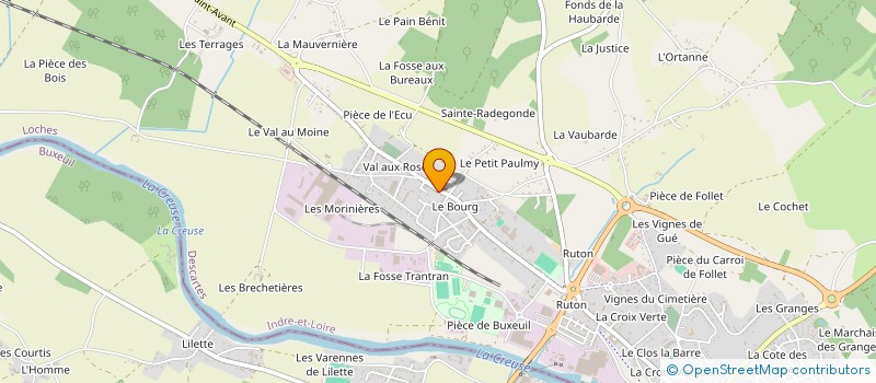 localisation de l'entreprise SAINT GEORGES DESCARTES à DESCARTES