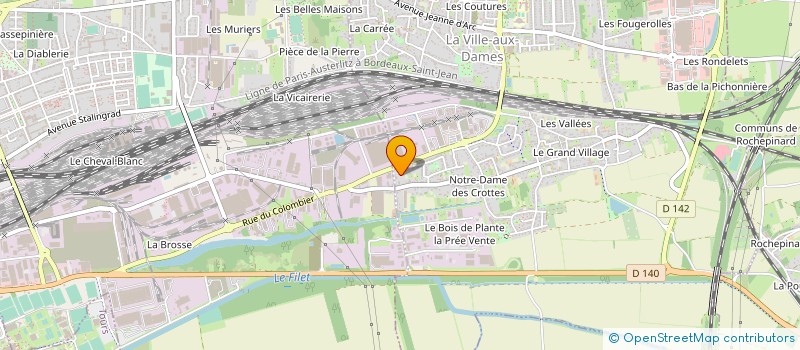localisation de l'entreprise SAINT-GEORGES GRANULATS à SAINT-PIERRE-DES-CORPS
