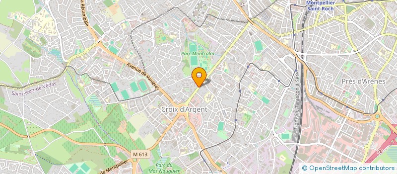 localisation de l'entreprise SAINT GEORGES INVESTISSEMENTS à MONTPELLIER