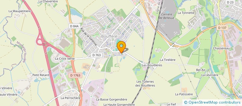 localisation de l'entreprise SAINT GEORGES VENDEE HANDBALL à MONTAIGU-VENDEE