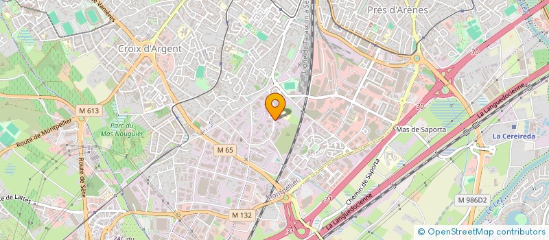 localisation de l'entreprise SAINT GEORQUOISE à MONTPELLIER