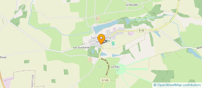 localisation de l'entreprise SAINT GERAN EVENEMENTS  SAINT-GERAND-DE-VAUX