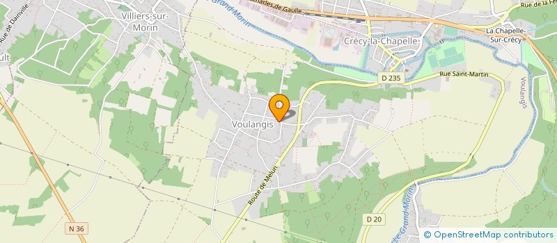 localisation de l'entreprise SAINT GERMAIN 2L  VOULANGIS