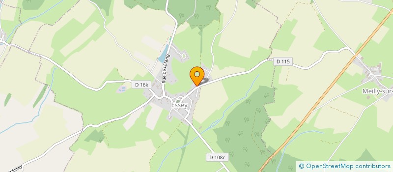 localisation de l'entreprise SAINT GERMAIN  ESSEY