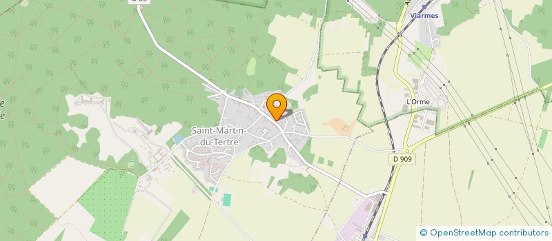 localisation de l'entreprise SAINT GERMAIN  GOUSSAINVILLE