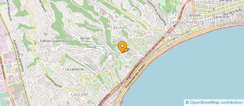 localisation de l'entreprise SAINT-GERMAIN ASSAINISSEMENT à NICE