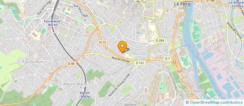 localisation de l'entreprise SAINT-GERMAIN & CIE  SAINT-GERMAIN-EN-LAYE