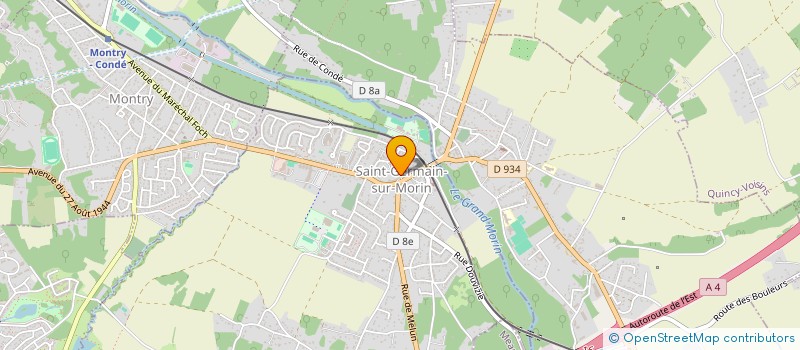 localisation de l'entreprise SAINT GERMAIN, DEMAIN  SAINT-GERMAIN-SUR-MORIN