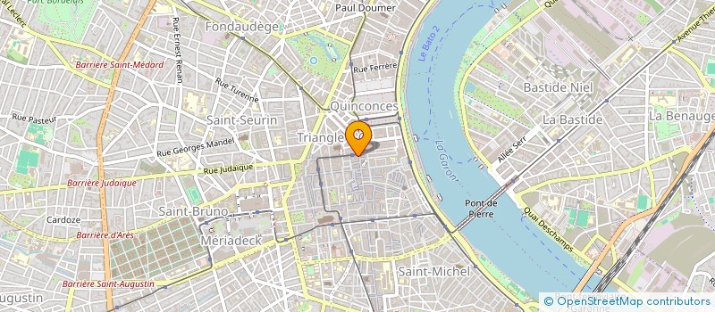 localisation de l'entreprise SAINT GERMAIN INVESTMENT  BORDEAUX