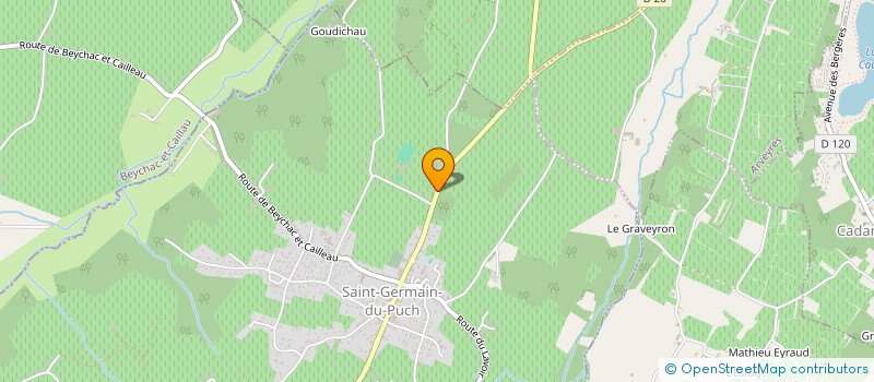 localisation de l'entreprise SAINT GERMAIN TASTA  SAINT-GERMAIN-DU-PUCH