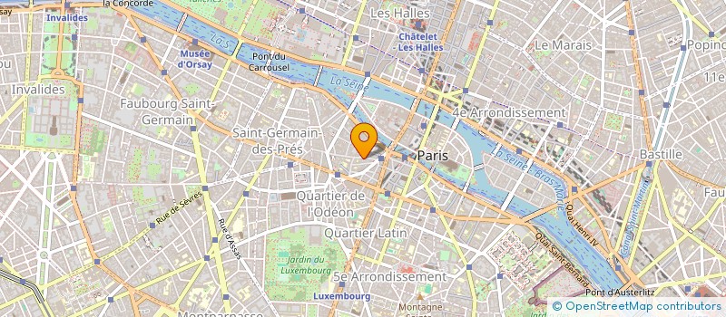 localisation de l'entreprise SAINT GERONCE  PARIS