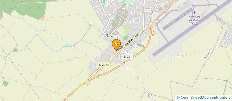 localisation de l'entreprise SAINT GERVAIS  TAVAUX