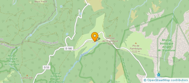 localisation de l'entreprise SAINT GERVAIS BESTIAUX PRODUITS à CASTANET-LE-HAUT