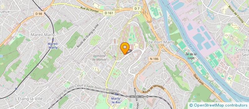 localisation de l'entreprise SAINT-GERY  MARLY-LE-ROI