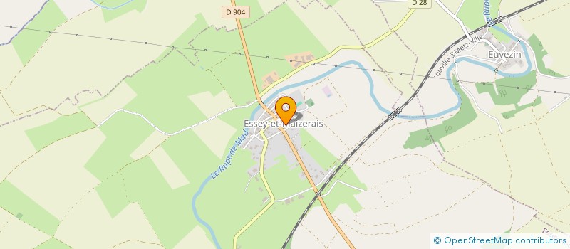 localisation de l'entreprise SAINT GIBRIEN  ESSEY-ET-MAIZERAIS