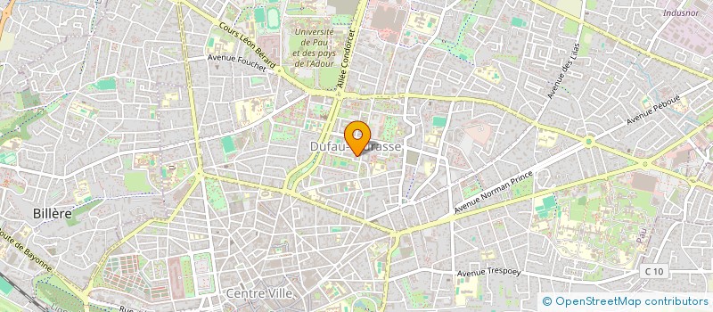 localisation de l'entreprise SAINT GILLES à PAU