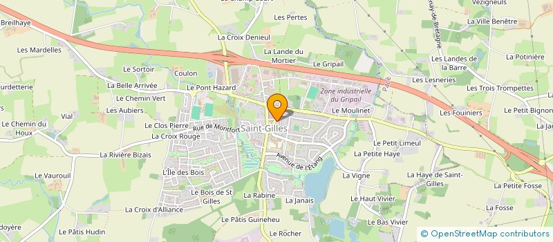 localisation de l'entreprise SAINT GILLES HISTOIRE ET PATRIMOINE  SAINT-GILLES