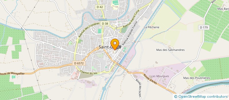 localisation de l'entreprise SAINT-GILLES RUNNING  SAINT-GILLES