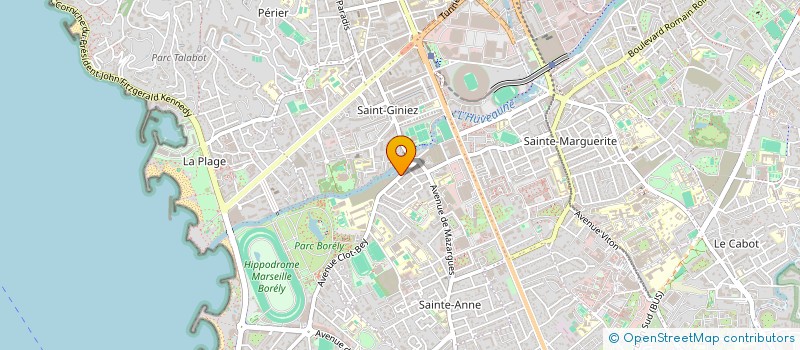 localisation de l'entreprise SAINT GINIEZ à MARSEILLE