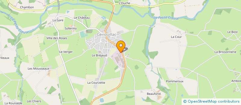 localisation de l'entreprise SAINT GOBAIN EUROCOUSTIC à GENOUILLAC
