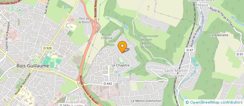 localisation de l'entreprise SAINT GUILHERM  BIHOREL