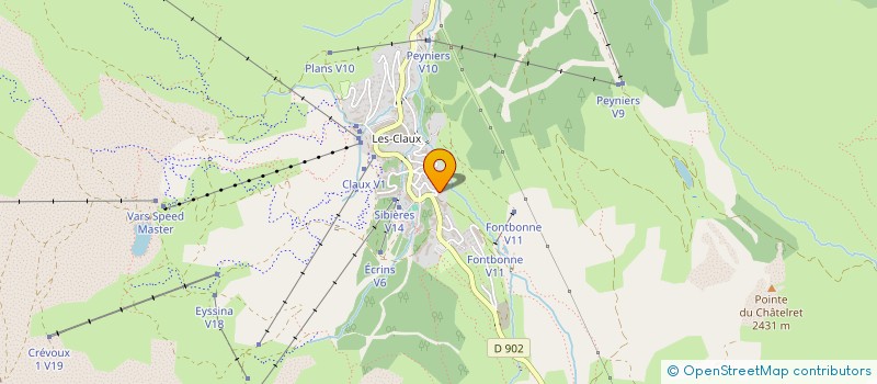 localisation de l'entreprise SAINT-GUILLET à VARS