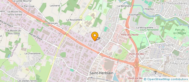 localisation de l'entreprise SAINT HERBLAIN AUTOMOBILES DISTRIBUTION à SAINT-HERBLAIN