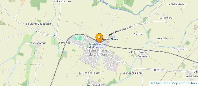 localisation de l'entreprise SAINT HIL' ENSEMBLE à SAINT-HILAIRE-DE-CHALEONS