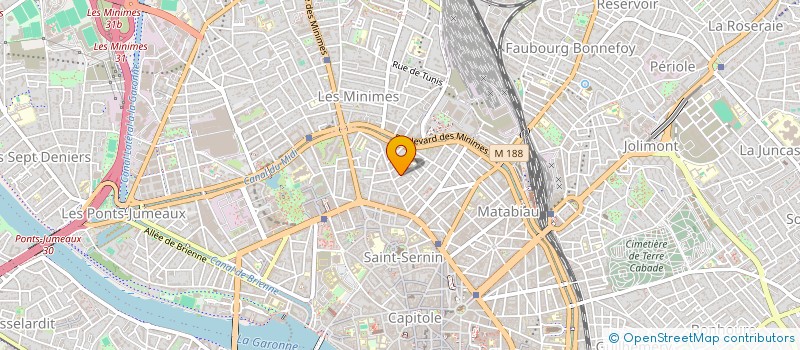 localisation de l'entreprise SAINT HILAIRE 7 à TOULOUSE