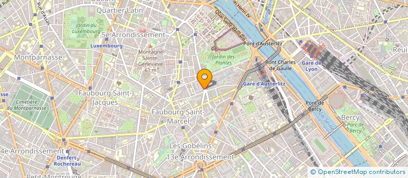 localisation de l'entreprise SAINT HILAIRE BIO  PARIS