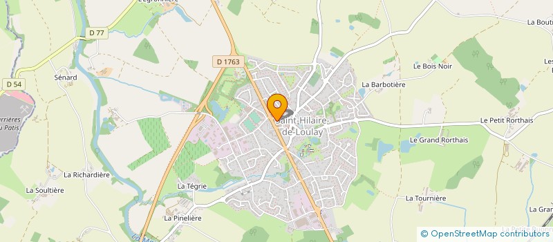 localisation de l'entreprise SAINT HILAIRE DE LOULAY TENNIS DE TABLE à MONTAIGU-VENDEE
