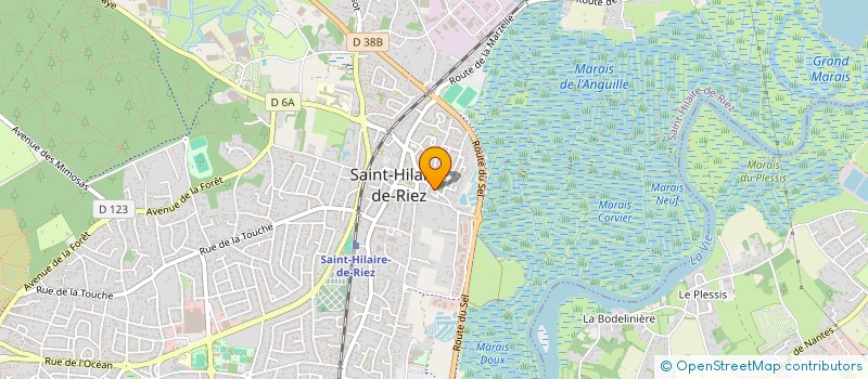 localisation de l'entreprise SAINT HILAIRE NAUTISME à SAINT-HILAIRE-DE-RIEZ