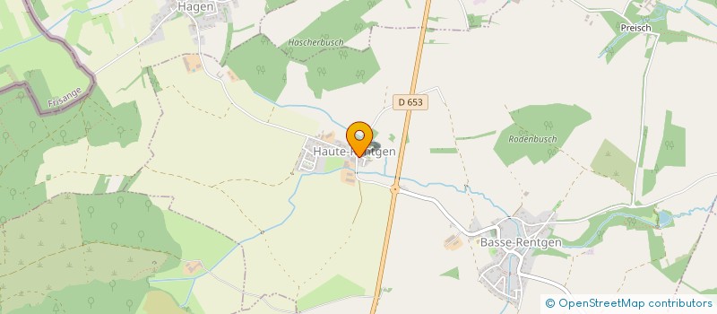 localisation de l'entreprise SAINT HIPPOLYTE  BASSE-RENTGEN