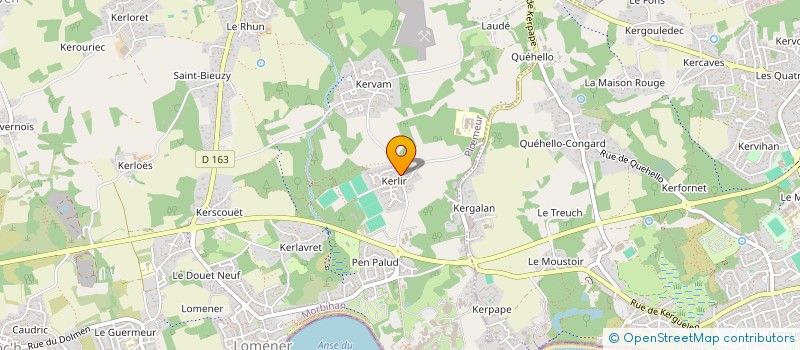 localisation de l'entreprise SAINT HONORE 231 à PLOEMEUR