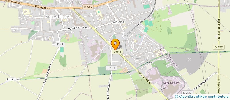 localisation de l'entreprise SAINT HONORE  ANICHE