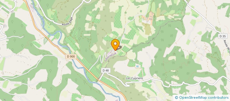 localisation de l'entreprise SAINT HONORE  CASENEUVE